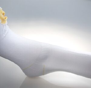Anti-embolism Stocking UltraCARE Thigh High 2X-Large / Long White Inspection Toe