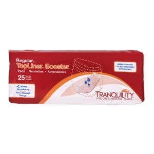 Booster Pad Tranquility TopLiner 4 X 14 Inch Heavy Absorbency Super Absorbent Core Regular