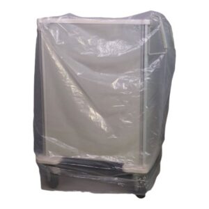 Cart Cover Waterloo Clear Plastic 33 W X 23 D X 42 H Inch Open Ended