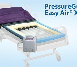 Mattress Coverlet PressureGuard Easy Air XL 42 X 80 Inch Fluid-Proof / Bacteriostatic Fabric For PressureGuard Easy Air XL Bariatric Mattresses