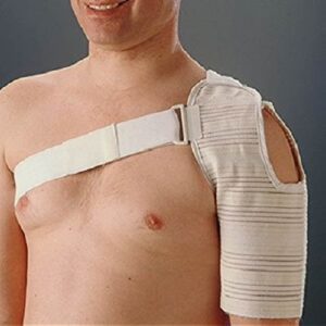Shoulder Orthosis Rolyan MFC II Medium Lycra / Spandex Right Shoulder