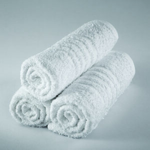 Bath Towel Royal Gold Foundations 20 X 40 Inch OE Cotton 86% / Polyester 14% White Reusable