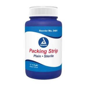 Wound Packing Strip Non-impregnated 1/4 Inch X 5 Yard Sterile