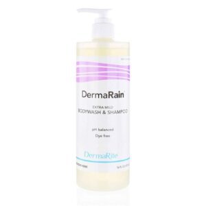 Shampoo and Body Wash DermaRain 16 oz. Pump Bottle Scented