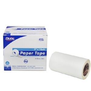 Medical Tape Dukal White 3 Inch X 10 Yard Paper NonSterile