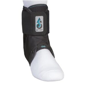 Ankle Brace ASO Evo Large Lace-Up / Hook and Loop Strap Closure Foot