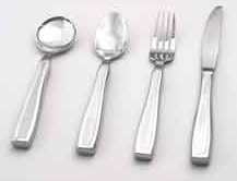 Knife Keatlery Weighted Silver Stainless Steel