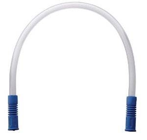 Suction Canister Tandem Tubing Clear 1/4 Inch I.D. 18 Inch Length PVC NonSterile