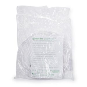 Nasal Cannula with Ear Cushions Salter-Style TLCannula Adult Curved Prong / NonFlared Tip 7 Foot O2 Line