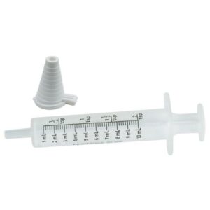 Oral Medication Syringe Korc 10 mL Oral Tip Without Safety