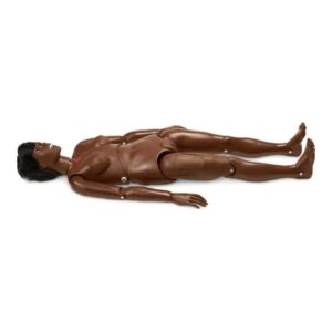 Hospital Training Mannequin Gaumard Simple Susie Full Body / Dark Skin Tone Female Adult 45 lbs. Vinyl Plastic