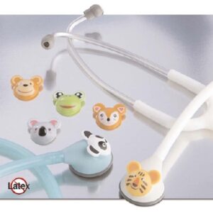 Clinician Stethoscope Adimals 618 Teal Blue 1-Tube 22 Inch Tube Single Sided Chestpiece