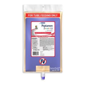 Pediatric Tube Feeding Formula Peptamen Junior 1.5 Unflavored 1000 mL Bag Liquid Whey Protein Impaired GI Function