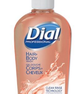 Shampoo and Body Wash Dial Professional 7.5 oz. Flip Top Bottle Peach Scent