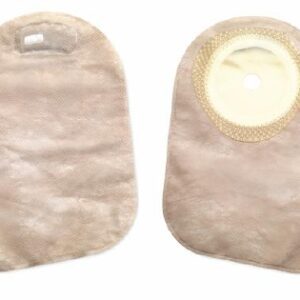 Ostomy Pouch Premier One-Piece System 9 Inch Length Oval, Flat, Trim to Fit 2-1/2 to 3 Inch Stoma Closed End