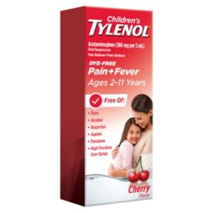 Children’s Pain Relief 160 mg / 5 mL Strength Acetaminophen Oral Suspension 4 oz.