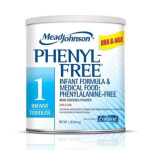 Infant Formula Phenyl-Free 1 Unflavored 1 lb. Can Powder Iron Phenylketonuria (PKU)