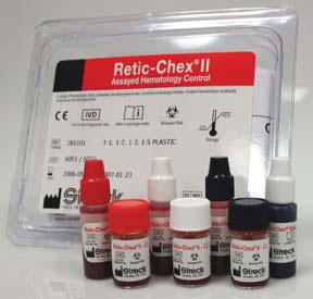 Hematology Control Set Retic-Chex II Reticulocyte 3 Levels 1 mL