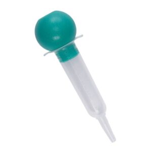 Irrigation Bulb Syringe AMSure Plastic Pouch Sterile Disposable 2 oz.