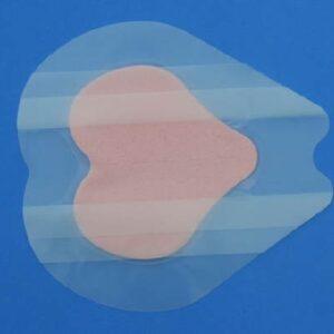 Silver Foam Dressing Polymem Shapes 7-1/5 X 7-4/5 Inch Sacral Sterile
