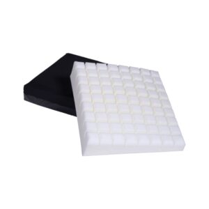 Wedge Seat Cushion Geo-Matt Wedge 20 W X 18 L X 4 to 2 D Inch Foam