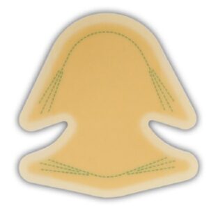 Hydrocolloid Dressing DuoDERM Signal CGF Foam Backing 7-1/2 X 7-4/5 Inch Heel Hydrocolloid