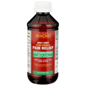 Pain Relief Geri-Care 500 mg / 15 mL Strength Acetaminophen Liquid 8 oz.