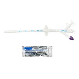 Gastrostomy Feeding Tube Medline 22 Fr. 24.13 cm Tube Silicone Sterile