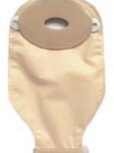 Ostomy Pouch Nu-Flex Nu-Comfort Two-Piece System Oval A, Convex 3/4 to 1-1/2 Inch Stoma Drainable