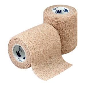 Cohesive Bandage 3M Coban 2 Inch X 5 Yard Self-Adherent Closure Tan NonSterile Standard Compression