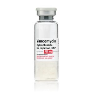 Vancomycin HCl, Preservative Free 750 mg Intravenous Injection 25 mL