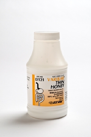 Varibar Thin Honey Barium Sulfate 40% Suspension 250 mL
