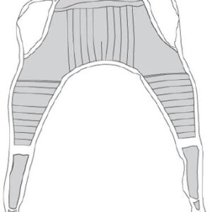Seat U Sling 4 or 6 Point Cradle With Head Support Strap Attachment Extra Large 600 lbs. Weight Capacity