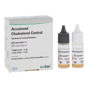 Cardiac / Lipids / General Chemistry Control Set Accutrend Cholesterol 2 Levels