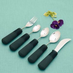Soup Spoon Good Grips Weighted Silver / Black