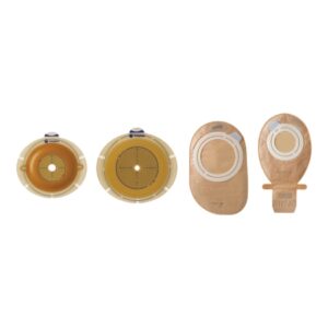 Ostomy Pouch SenSura Flex Two-Piece System 11-1/2 Inch Length, Maxi Flat 35 mm Stoma Drainable