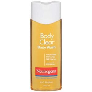 Acne Body Wash Neutrogena Body Clear 8.5 oz. Liquid
