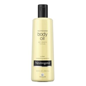 Body Oil Neutrogena 8.5 oz. Bottle Sesame Scent Oil
