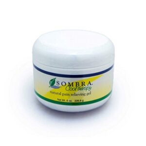 Topical Pain Relief Sombra 3% Strength Camphor / Menthol / Capsaicin Topical Gel 8 oz.