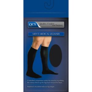 Compression Socks Loving Comfort Knee High X-Large Black Closed Toe