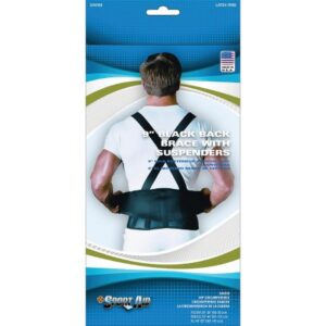 Occupational Back Support Sport-Aid X-Large Hook and Loop Closure 40 to 55 Inch Hip Circumference 9 Inch Height Adult