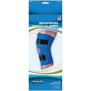 Knee Support Sport-Aid Large 15 to 17 Inch Knee Circumference 12-1/2 Inch Length Left or Right Knee