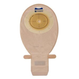 Ostomy Pouch SenSura EasiClose One-Piece System 11-1/2 Inch Length, Maxi Flat, Pre-Cut 1-3/8 Inch Stoma Drainable