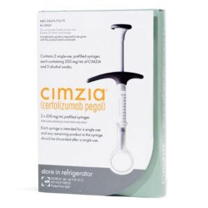 Cimzia Certolizumab Pegol 200 mg / mL Injection 1 mL