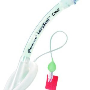 Curved Laryngeal Mask LarySeal Clear Size 1.5 7 mL Cuff PVC Single Patient Use Sterile