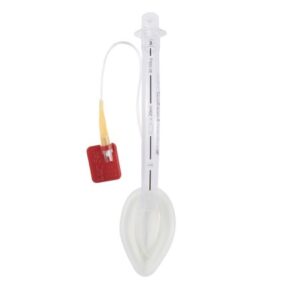 Curved Laryngeal Mask LarySeal Clear Size 3 20 mL Cuff PVC Single Patient Use Sterile