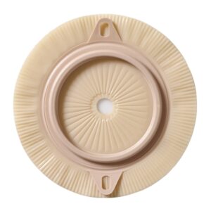 Ostomy Barrier Assura Trim to Fit, Extended Wear Pectin Based Adhesive 60 mm Flange Blue Code System Synthetic Resin 5/8 to 1-3/4 Inch Opening