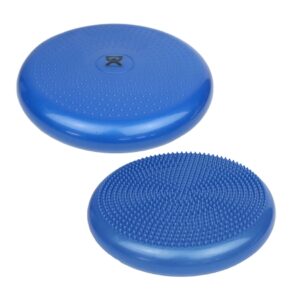 Stability Trainer CanDo Disc / Inflatable 14 Inch Diameter 2-1/2 X 14 X 14 Inch Blue