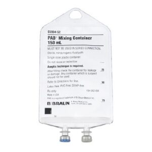 Empty Partial Additive Bag PAB 150 mL