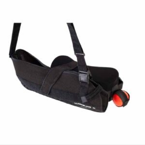Sling with Abduction Pillow DonJoy UltraSling III X-Large Nylon / Mesh Fabric / Polyester / Polyurethane Foam / Terry Cloth Buckle Closure / Hook and Loop Strap Closure Left or Right Arm